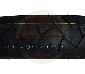 Покрышка 17" 120/80-17 Р6050, без камеры,  WANDA