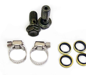 Радиатор масляный в сборе большой