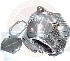 Головка цилиндра "Альфа, Zodiak" в сборе 50 мм (100 см3) (клапана, распр., коромысло и т.д.)