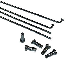 Спицы велосипедные с ниппелем 142мм (компл.-144шт)