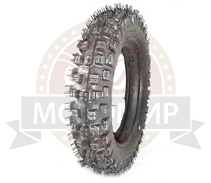 Покрышка  ПетроШина 18" Л-275, 5.00-18 (120/100-18) с камерой, Иж кроссовая квадратные пятаки,