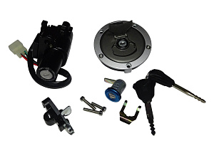 Замок зажигания HIRO 250  (+ бензобака+ седла) (T2BJ010000A00100)