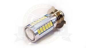 Лампа светодиодная (LED) 12V (P15D-25-3) 35/35W 33SMD фарная