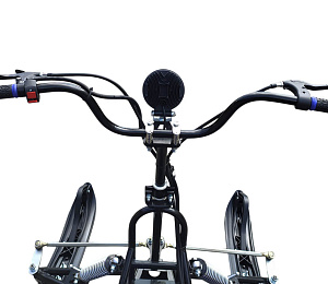 Мотобуксировщик компактный с РЫЧАЖНЫМ модулем ЛИДЕР-ДЕЛЬТА-3, CVTL (+Фара) 10 л.с., TAV2-40,, РЕВЕРС