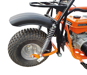 Мотоцикл СПРИНТ 8R-LE-8" на редукторе, колеса 8” (20х7-8’’), LIFAN KP230ER, фара, электростартер