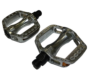 Педали Вело алюминий платформа МТВ, 80х70мм.