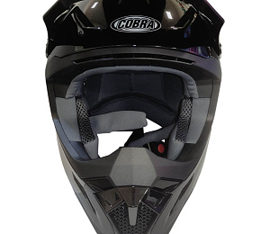 Шлем кроссовый COBRA EC H333, черный, размер M