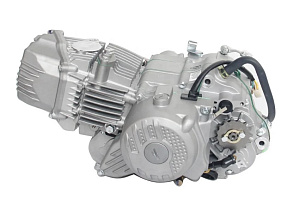 Двигатель 4т. 190 см3+РАДИАТ ZS190E(ZS1P62YML-2, W150D)(масл охл.,МКПП5,все вверх,эл+кик), питбайк