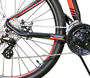 Велосипед 27,5" CITY LEGEND, ригид, алюмин. рама и вилка, 24 скорости, SHIMANO, WANDA 27,5"х1,75"