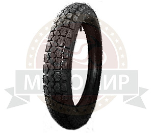 Покрышка  ПетроШина 18" К-102, 3.50-18 (100/90-18) с камерой, РОССИЯ