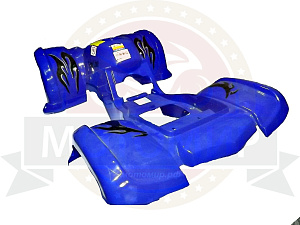 Пластик корпуса передний + задний Termit LIBRO (НАБОР)