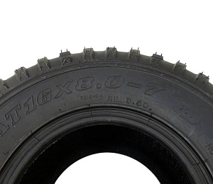 Покрышка ATV  7" 16 x 8.00 - 7 (5.5 x 7) (Р319) без камеры, (ATOMIK) на МОДУЛЬ WANDA (на Спарк)