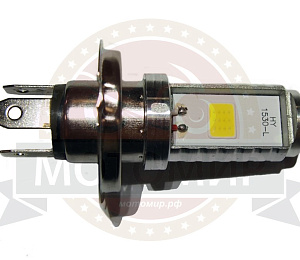 Лампа светодиодная (LED) 12V  (H4)  40W (P43t)  6500К (Фарная)