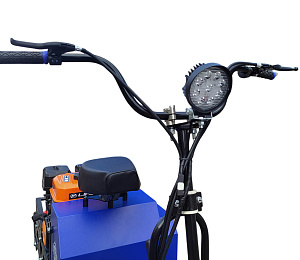 Мотобуксировщик компактный с РЫЧАЖНЫМ модулем ЛИДЕР-ДЕЛЬТА-3, CVTL (+Фара) 10 л.с., TAV2-40,, РЕВЕРС