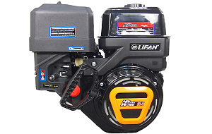 Двигатель LIFAN 20 л.с. 192F-2T (KP460) (вых. вал d25 мм) с катушкой освещения 11А 144Вт