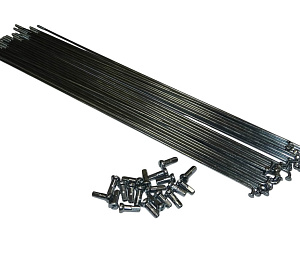 Спицы велосипедные с ниппелем 142мм (компл.-144шт)