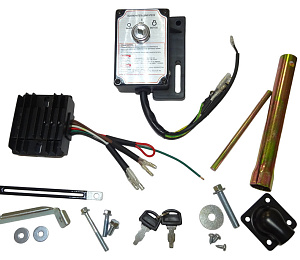 Двигатель LIFAN 10 л.с. KP270E-R (вых. вал d20 мм) АВТ.СЦЕПЛЕНИЕ, ЭЛ.СТАРТЕР, с катушкой 12В 7А 84Вт