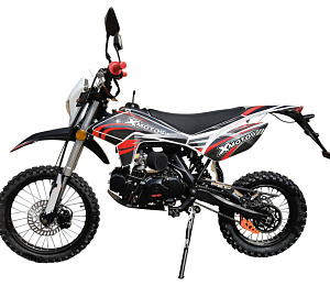 Питбайк X-MOTOS 125 17/14 BLACK (прибор. панель, светотехника)