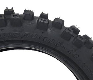 Покрышка 14" 90/100-14 Р2002 без камеры, питбайк, КРОСС, WANDA