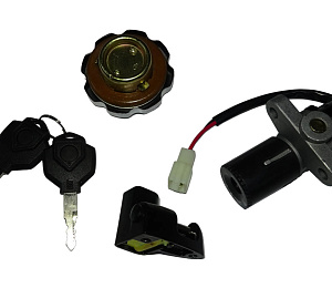 Замок зажигания COMBAT 400 (+ крышка бензобака)