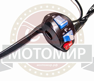 Переключатель скутер WIZARD, WIZARD LED левый (05050Q088)