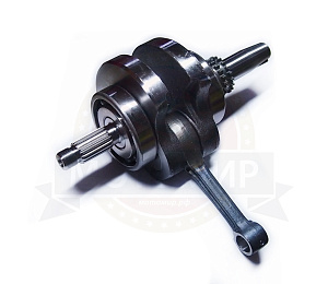 Коленвал CB250 см3 Zongshen ZS 172FMM (+ 2 подшипника) (100066539)