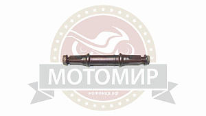 Вал каретки под квадрат, под гайку 110,5мм  KL-01