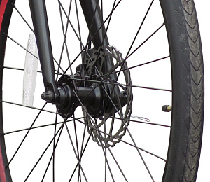 Велосипед 27,5" CITY LEGEND, ригид, алюмин. рама и вилка, 24 скорости, SHIMANO, WANDA 27,5"х1,75"