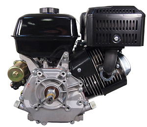 Двигатель LIFAN 18,5 л.с. NP460E (вал d25 мм) ЭЛ.СТАРТЕР, с катушкой освещ. 12В 18А 216Вт, релерег