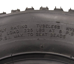 Покрышка ATV  8" 18 х 9.50 - 8 (Р322) без камеры, Термит задние WANDA
