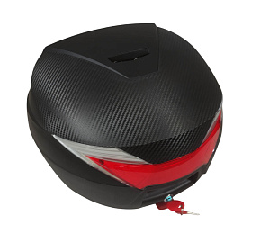 Кофр задний пластик JX  А-13, 30 л., черный