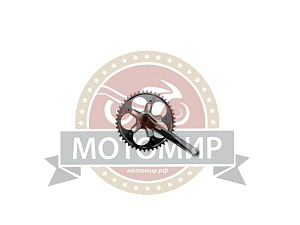 Шатуны 48Тх165 мм, толщина 2,5мм  под квадрат (ESCWC-05)