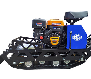 Мотобуксировщик компактный с РЫЧАЖНЫМ модулем ЛИДЕР-ДЕЛЬТА-3, CVTL (+Фара) 10 л.с., TAV2-40,, РЕВЕРС