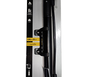 Насос BM-2729 (BOMB) вело с адаптером Presta и Schrader, маск.давление 120 psi/8 bar